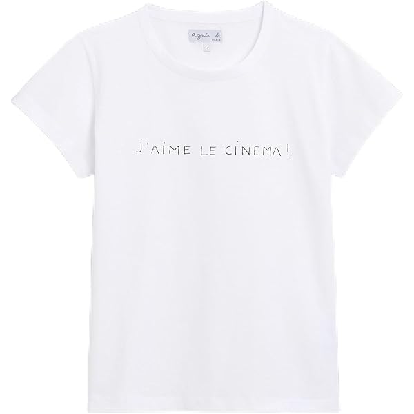 Amazon | agnes b. HOMME オム アニエスベー ロゴ Tシャツ 白